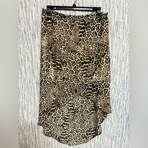 🌺 3 For $20 ~ NWT Maurices High Low Animal Print Skirt Women’s Size XL